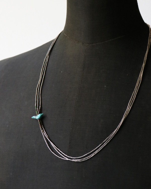 Native American SilverTurquoise Necklaceåͥƥ֥ꥫ С  ͥå쥹