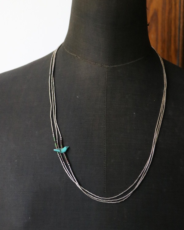 Native American SilverTurquoise Necklaceåͥƥ֥ꥫ С  ͥå쥹