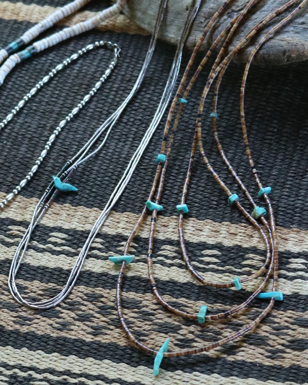 Native American SilverTurquoise Necklaceåͥƥ֥ꥫ С  ͥå쥹