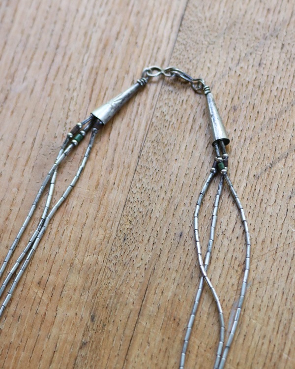 Native American SilverTurquoise Necklaceåͥƥ֥ꥫ С  ͥå쥹