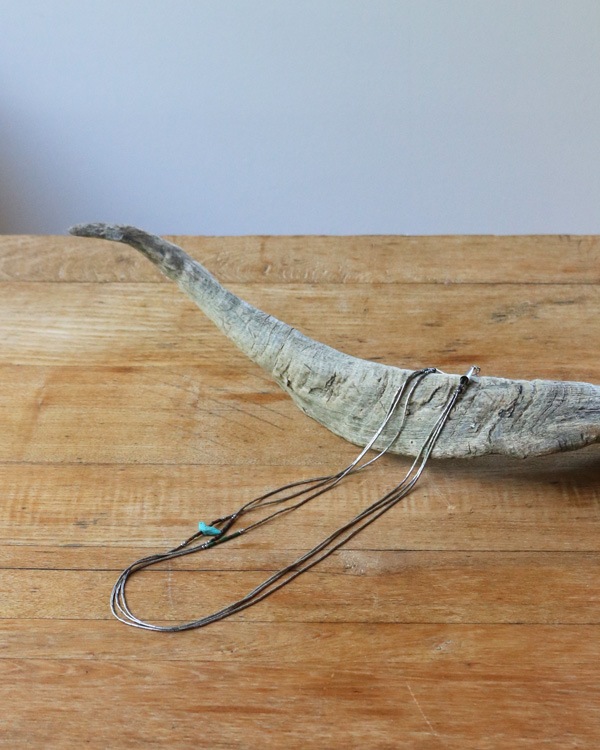 Native American SilverTurquoise Necklaceåͥƥ֥ꥫ С  ͥå쥹