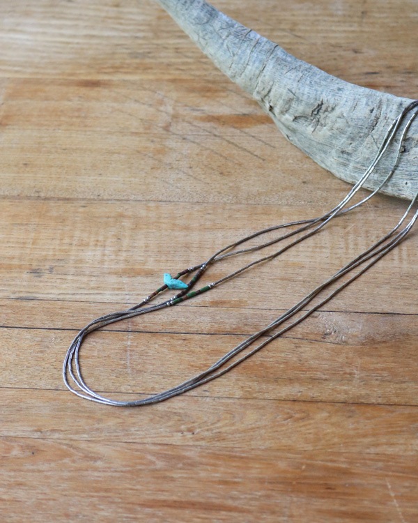 Native American SilverTurquoise Necklaceåͥƥ֥ꥫ С  ͥå쥹