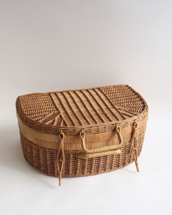 Rattan Picnic Basket Trunk JPB-176�å饿��ԥ��˥å��Х����å� �ȥ�󥯷� JPB-176