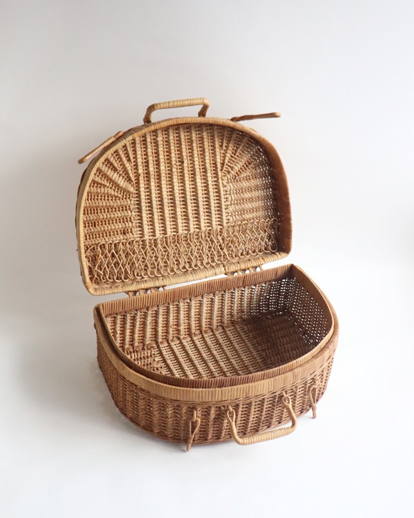 Rattan Picnic Basket Trunk JPB-176�å饿��ԥ��˥å��Х����å� �ȥ�󥯷� JPB-176