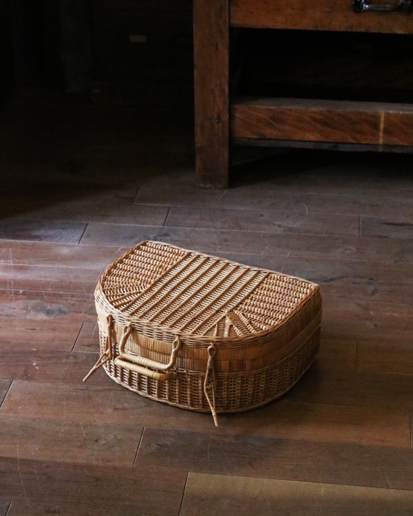 Rattan Picnic Basket Trunk JPB-176�å饿��ԥ��˥å��Х����å� �ȥ�󥯷� JPB-176