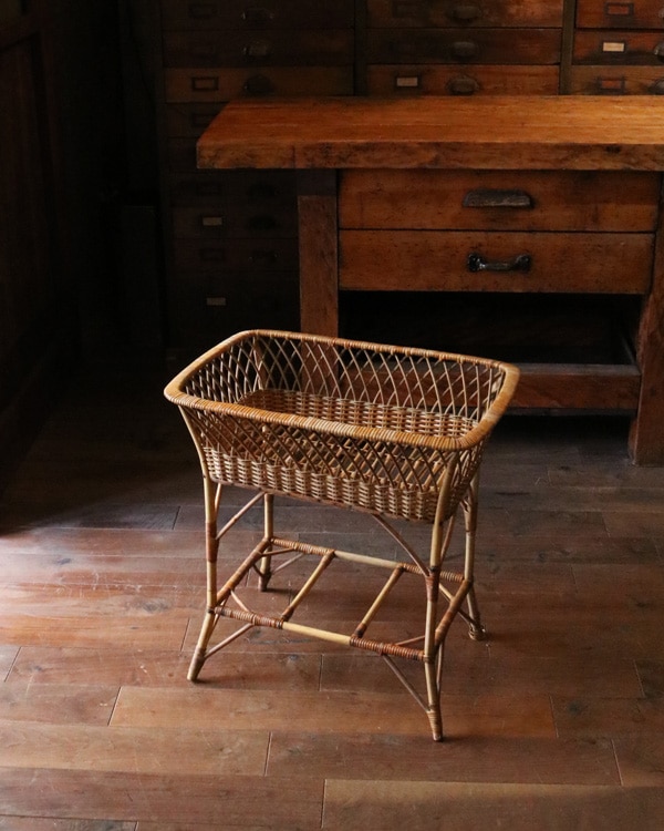 Rattan Stand Basket�å饿�� æ�ᤫ��������ɥ����� STB-36