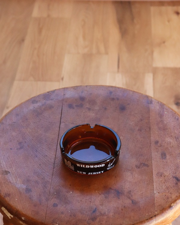 Advertising Glass Ashtray F�å��饹�γ��� F