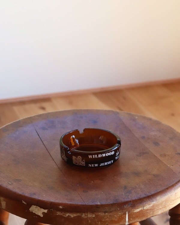 Advertising Glass Ashtray F�å��饹�γ��� F