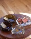 Advertising Glass Ashtray F�å��饹�γ��� F