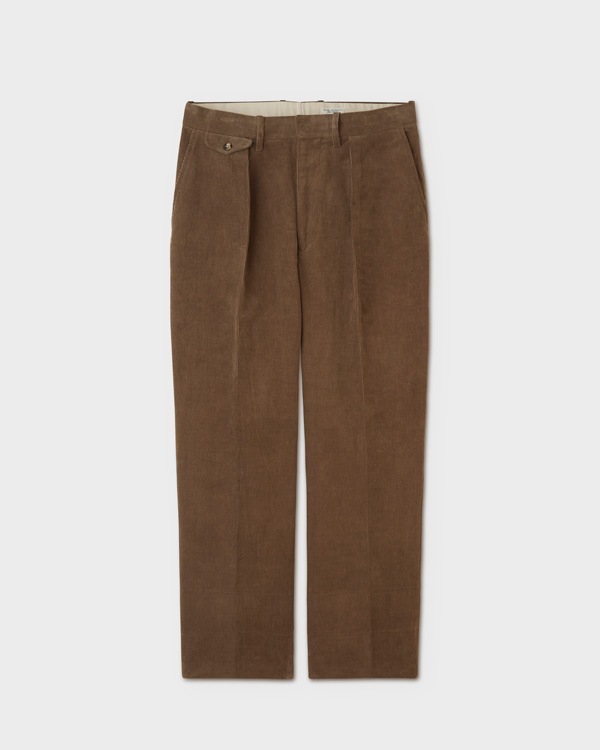PHIGVEL �ե����٥��CORDUROY GOODMAN��S TROUSERS �����ǥ�������åɥޥ󥺥ȥ饦������TAUPE BEIGE��