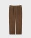 PHIGVEL �ե����٥��CORDUROY GOODMAN��S TROUSERS �����ǥ�������åɥޥ󥺥ȥ饦������TAUPE BEIGE��