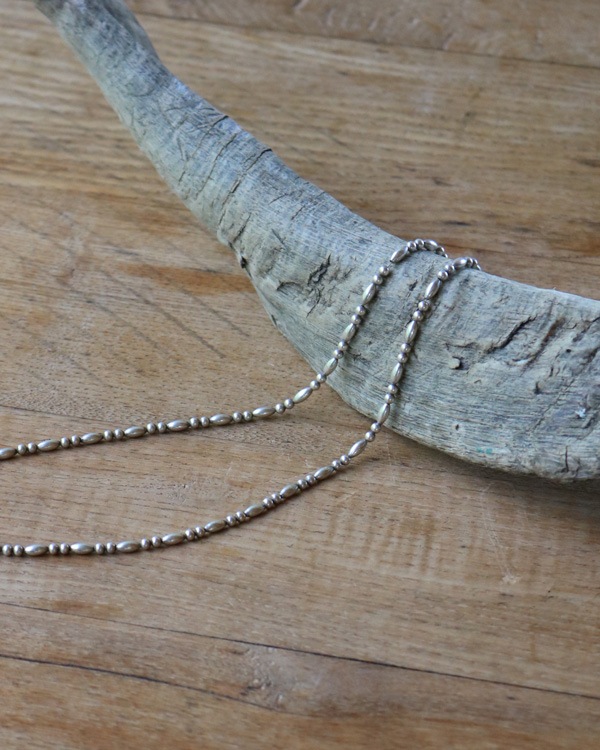 Navajo Silver Beads NecklaceåʥХ Сӡͥå쥹