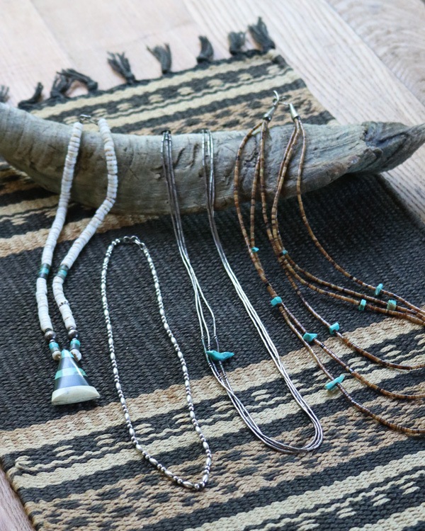 Navajo Silver Beads NecklaceåʥХ Сӡͥå쥹