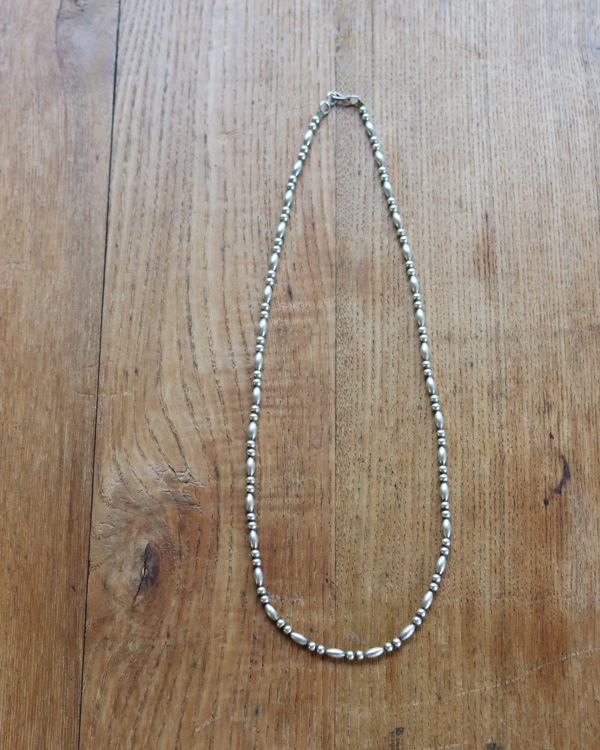 Navajo Silver Beads NecklaceåʥХ Сӡͥå쥹