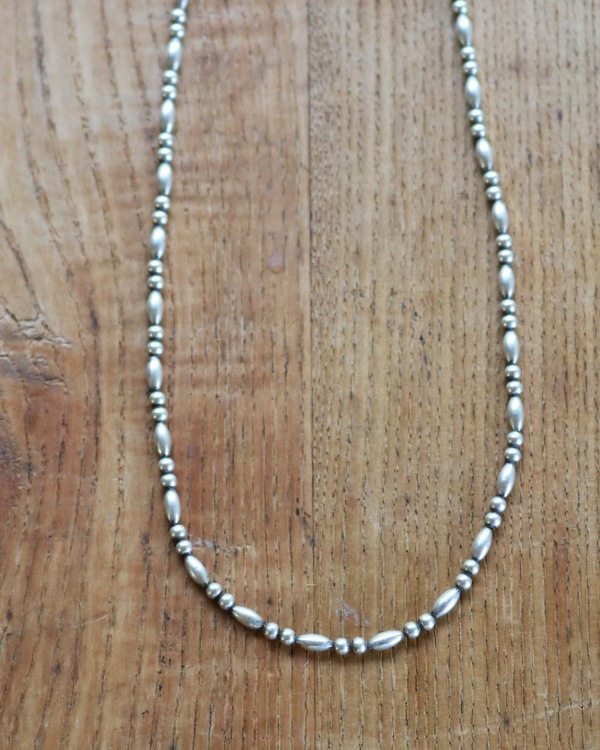 Navajo Silver Beads NecklaceåʥХ Сӡͥå쥹