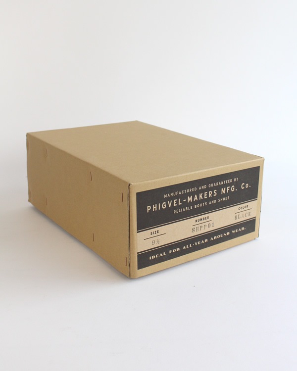 PHIGVEL �ե����٥��SERVICE SHOES �����ӥ� ���塼����BLACK��