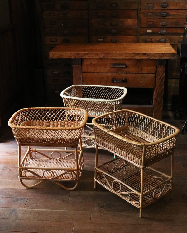 Rattan Stand Basket�å饿�� æ�ᤫ��������ɥ����� STB-16