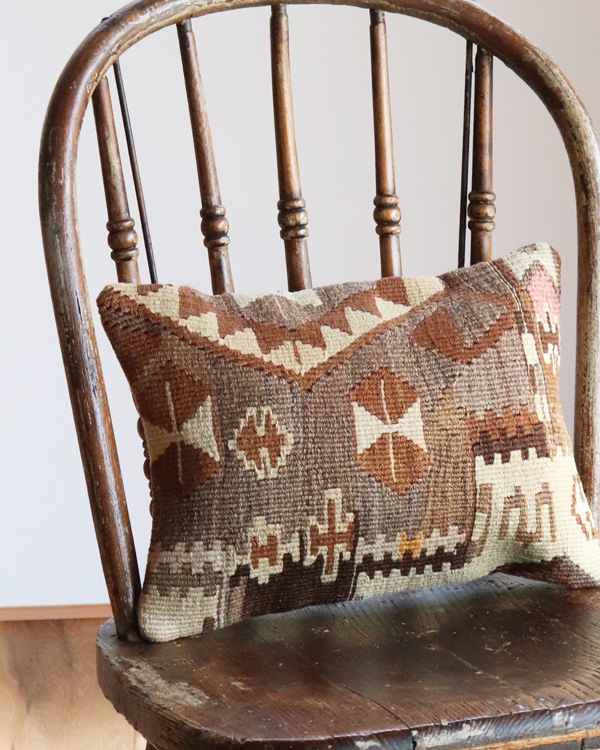 Old Kilim Cushion Rectangle S-H�å�����ɥ���९�å���� �쥯���󥰥� S-H