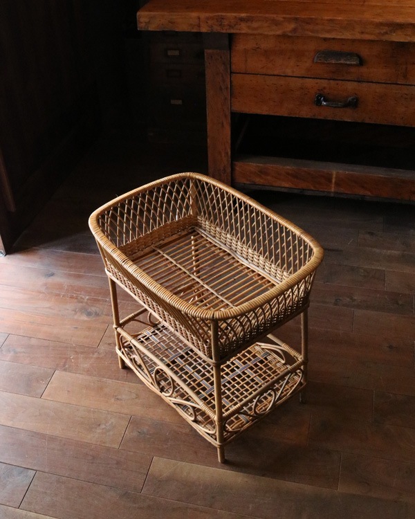 Rattan Stand Basket�å饿�� æ�ᤫ��������ɥ����� STB-17
