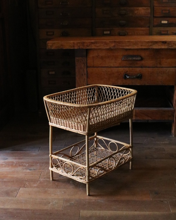 Rattan Stand Basket�å饿�� æ�ᤫ��������ɥ����� STB-17