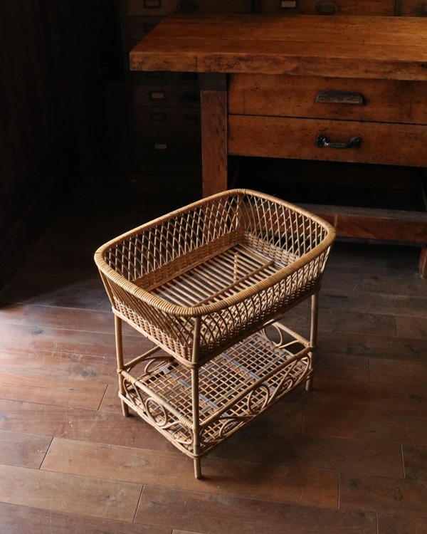 Rattan Stand Basket�å饿�� æ�ᤫ��������ɥ����� STB-17