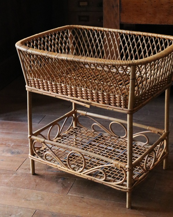 Rattan Stand Basket�å饿�� æ�ᤫ��������ɥ����� STB-17