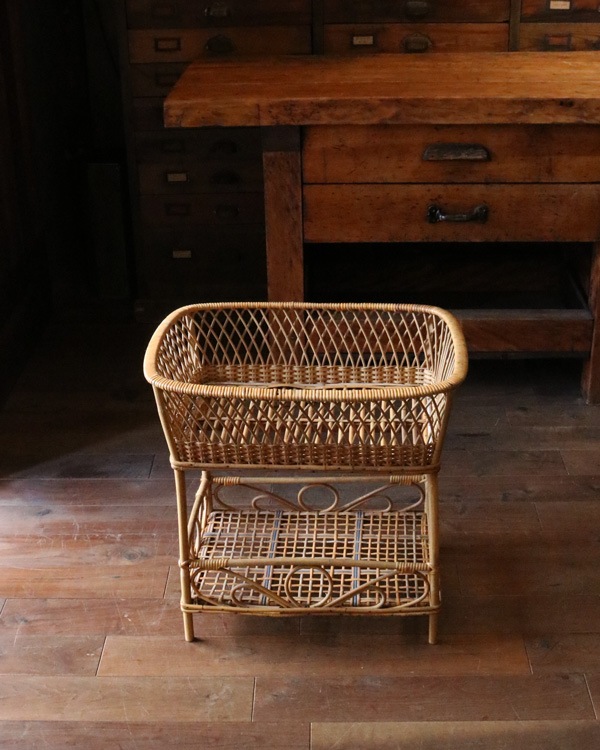 Rattan Stand Basket�å饿�� æ�ᤫ��������ɥ����� STB-17