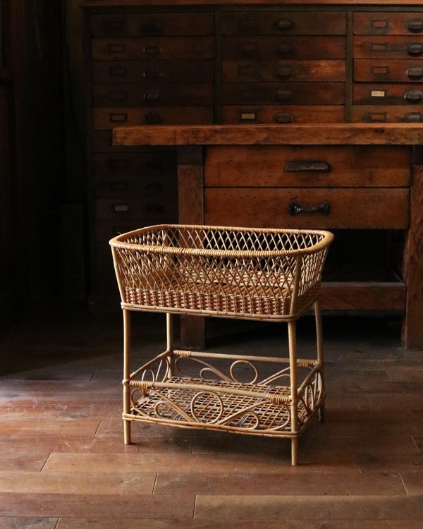 Rattan Stand Basket�å饿�� æ�ᤫ��������ɥ����� STB-17