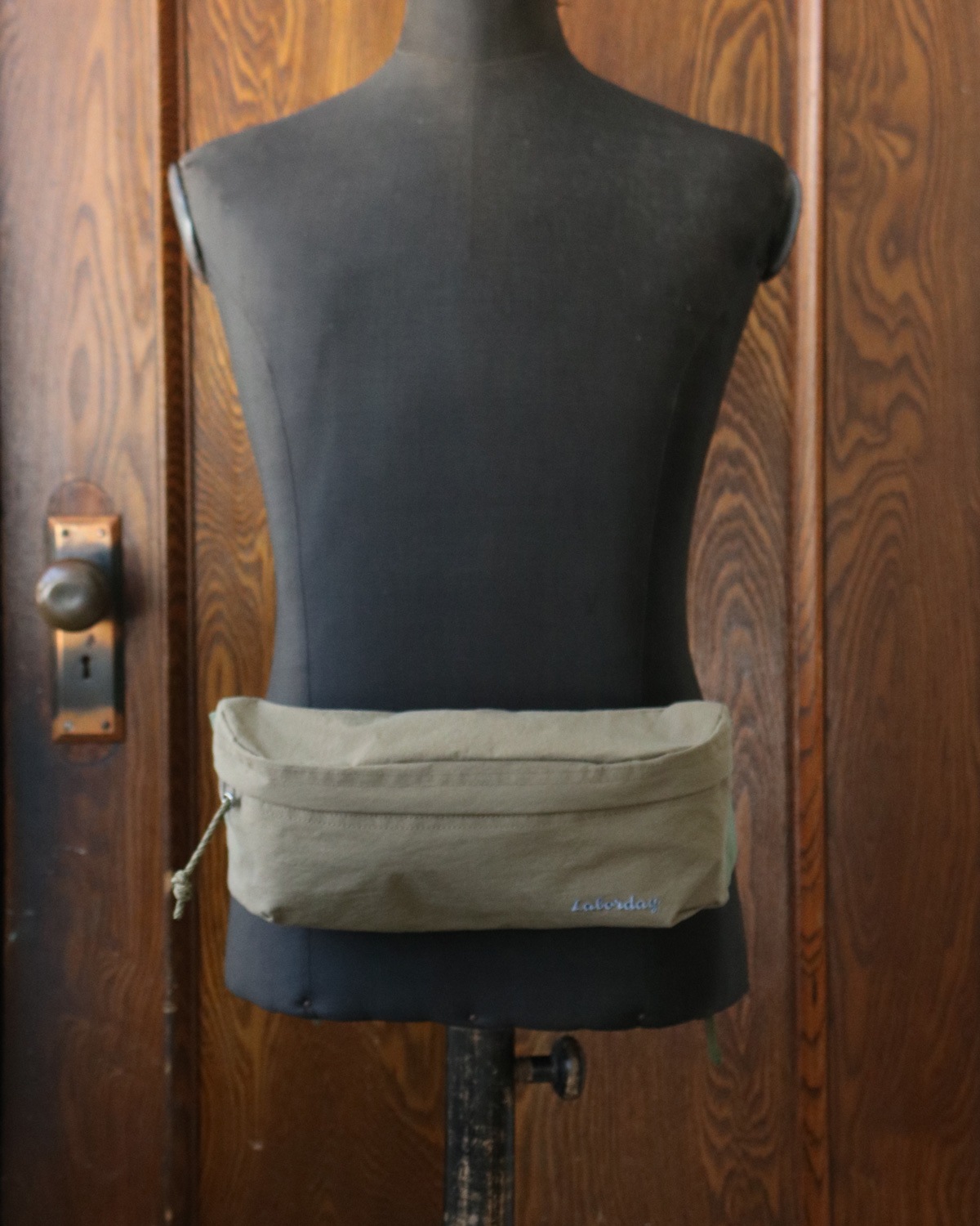 LABOR DAY �졼�С��ǥ���WAIST BAG �������ȥХå���KHAKI��