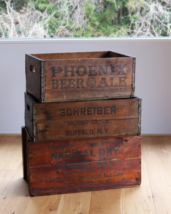 "NATURAL DRY GINGER ALE" Wood Box  "NATURAL DRY GINGER ALE" åɥܥå