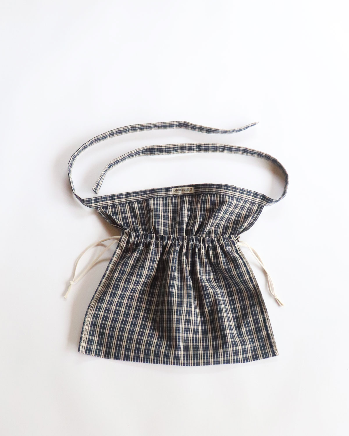 LABOR DAY 졼СǥAPRON BAG ץХåVINTAGE PLAID/NAVY
