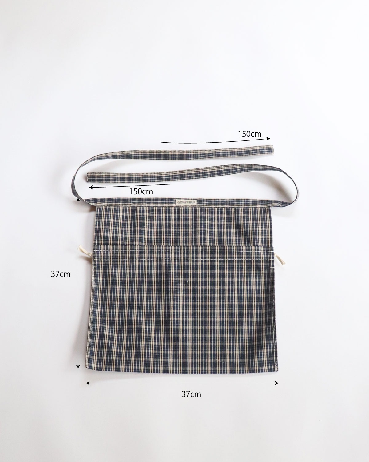 LABOR DAY 졼СǥAPRON BAG ץХåVINTAGE PLAID/NAVY