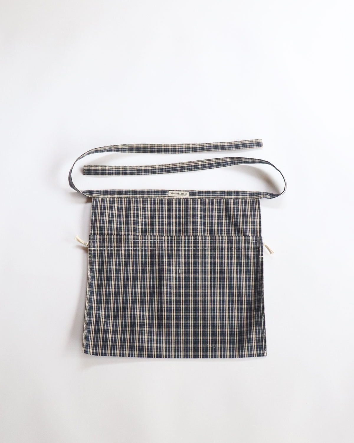 LABOR DAY 졼СǥAPRON BAG ץХåVINTAGE PLAID/NAVY