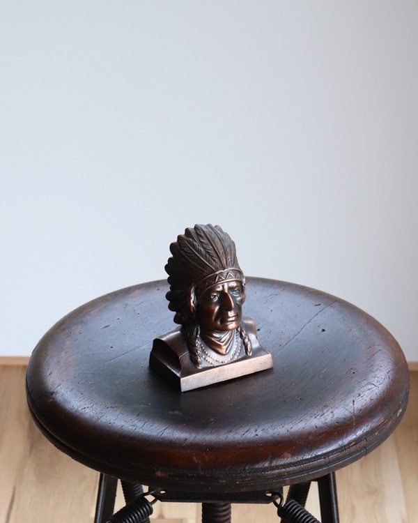Indian Head Coin Bank｜インディアンのコインバンク