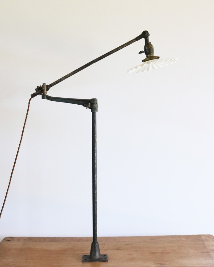 "O.C.WHITE" Crank Arm Bench Lamp��O.C.WHITE�ҥ���󥯥��������