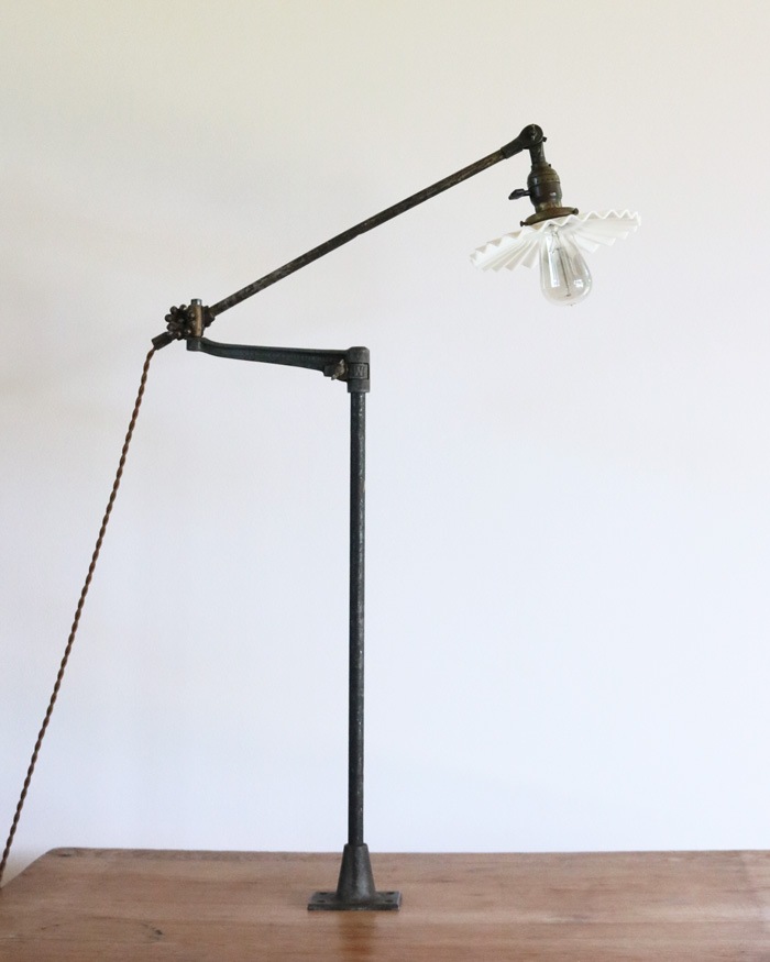 "O.C.WHITE" Crank Arm Bench Lamp��O.C.WHITE�ҥ���󥯥��������