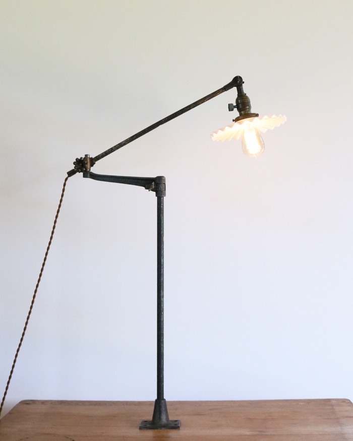 "O.C.WHITE" Crank Arm Bench Lamp��O.C.WHITE�ҥ���󥯥��������