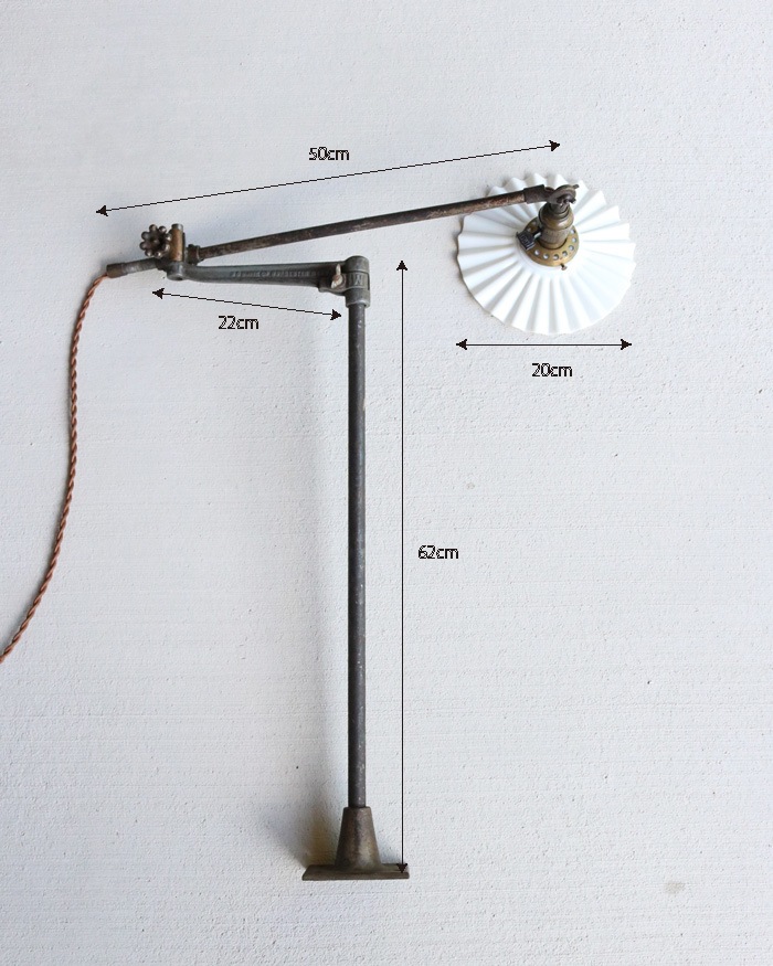 "O.C.WHITE" Crank Arm Bench Lamp��O.C.WHITE�ҥ���󥯥��������