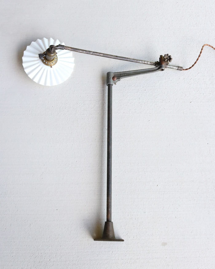 "O.C.WHITE" Crank Arm Bench Lamp��O.C.WHITE�ҥ���󥯥��������