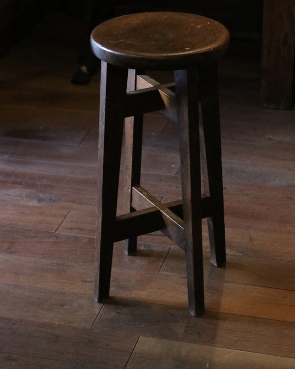 Wooden Round Stool｜木製ラウンドスツール RS-12