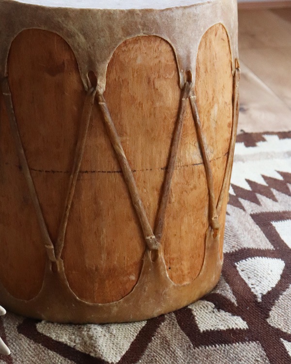 Native American Indian Log Drums L｜ネイティブアメリカン