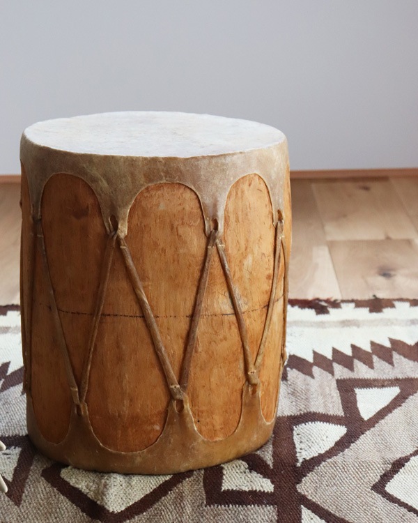 Native American Indian Log Drums L｜ネイティブアメリカン