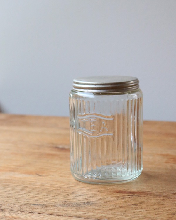 "TEA" Glass Jar��"TEA" ���饹���㡼