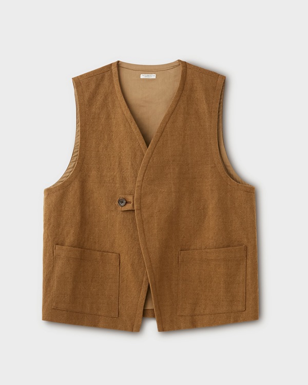 PHIGVEL ե٥BASKET HUNTING VEST Хåȥϥƥ󥰥٥ȡKHAKI BROWN