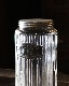 "COFFEE" Glass Jar Rib Glass��"COFFEE" ���饹���㡼 ��֥��饹