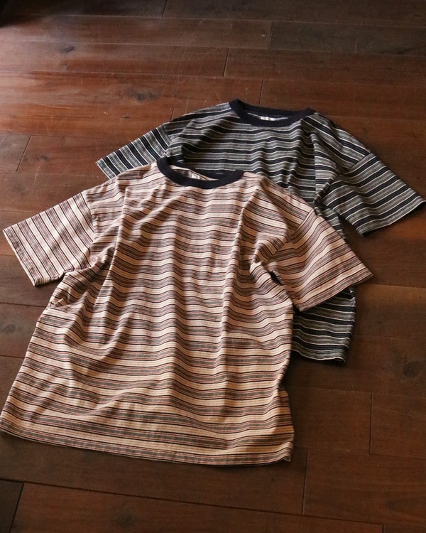PHIGVEL フィグベル｜BORDER SHORT SLEEVE TOP ボーダーショート