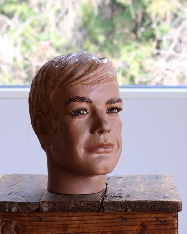 Mens Mannequin Head B�å�� �ޥͥ���إå� B