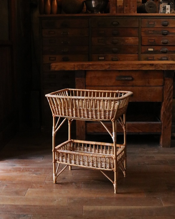 Rattan Stand Basket�å饿�� æ�ᤫ��������ɥ����� STB-06