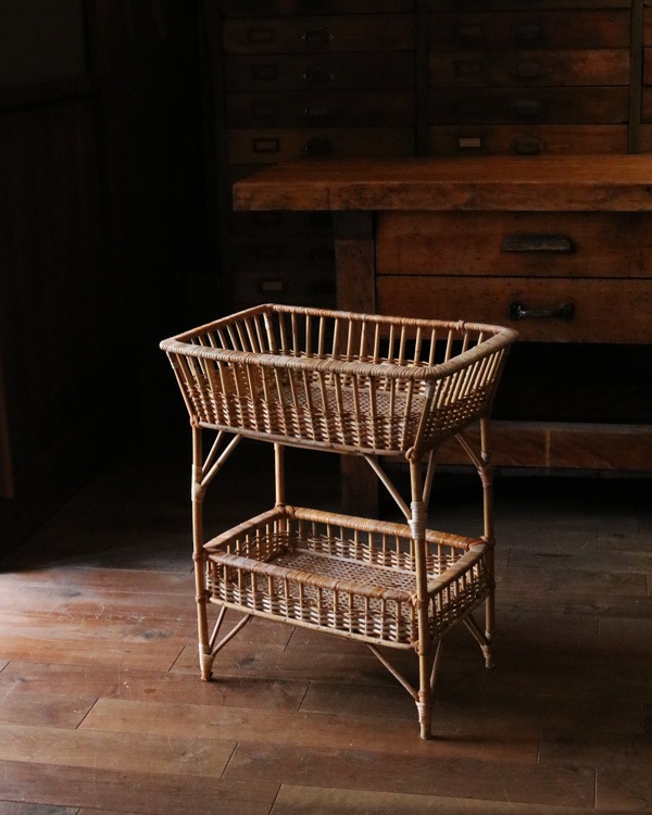 Rattan Stand Basket�å饿�� æ�ᤫ��������ɥ����� STB-06