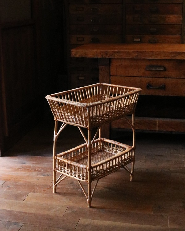 Rattan Stand Basket�å饿�� æ�ᤫ��������ɥ����� STB-06